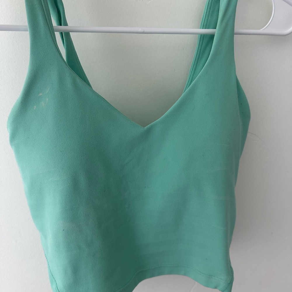 mint lululemon align tank